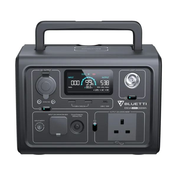 BLUETTI EB3A Portable Power Station - Image 2