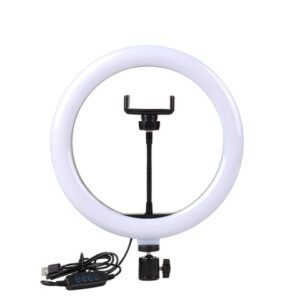 10 Inch Ring Light with Tripod Stand and Phone Holder – Dimmable LED for Photography, Video, and Makeup