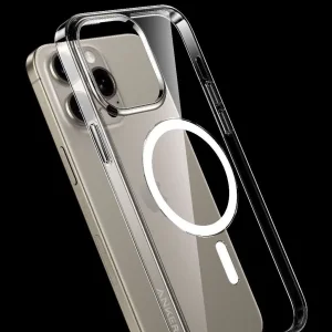 Alternative view of Anker iPhone 15 Pro Clear Magnetic Case