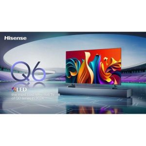Alternative view of Hisense 55" 4K QLED TV (Q6 Series) – 55Q6KEN