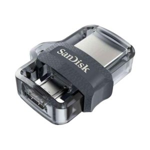 Alternative view of SanDisk Dual OTG Flash Drive – USB 3.0 + Micro USB (For Phone & Laptop)