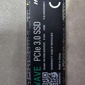 Alternative view of HiKSEMI WAVE 512GB PCIe 3.0 NVMe M.2 SSD