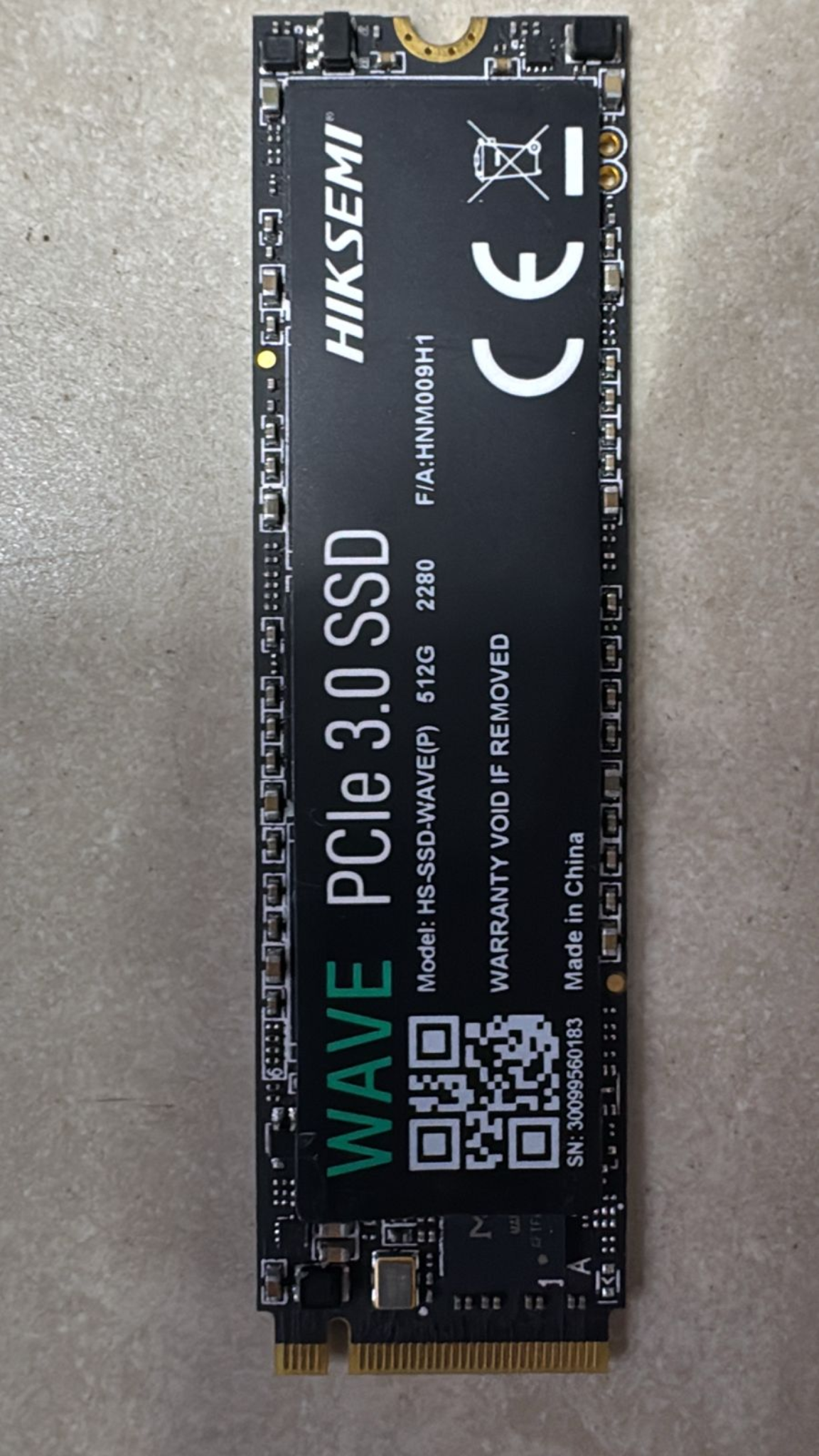HiKSEMI WAVE 512GB PCIe 3.0 NVMe M.2 SSD - Image 2