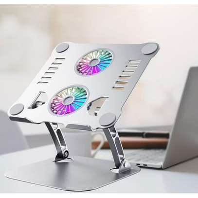 Rotatable Laptop Stand with double fan - Image 2