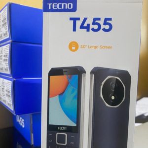 Tecno T455- 3.0" Inch, FM Radio, Opera Mini, Battery 2000mAh Dual sim- Black