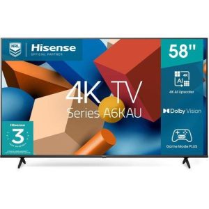 Alternative view of Hisense 58" Smart 4K Frameless (A6 Series) – 58A6QKEN
