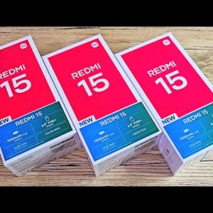 Xiaomi Redmi 15 8GB RAM + 256GB